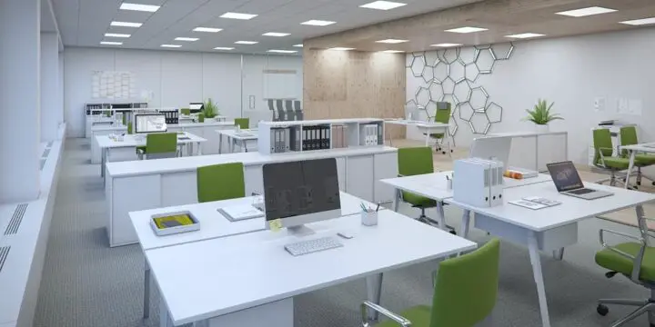 Redesigning Office Layout with LED Light Fixtures