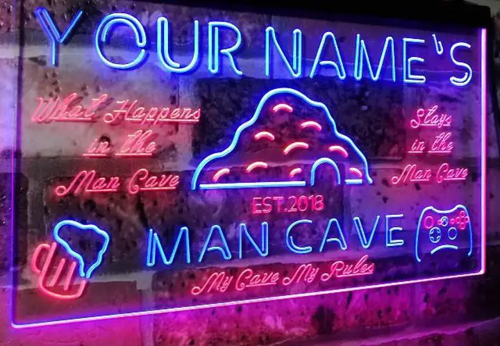 How To Decorate Your Man Cave With Neon Lights   Neon Signs For Man Cave 1 