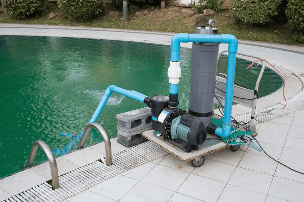 Water pumping. Pool Pump. Swimming Pool Pump. Swimming Pool Filter Pump. Pool House Water Pump.